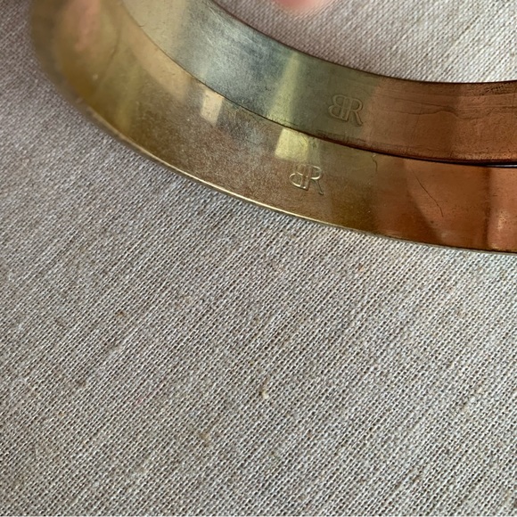 Banana Republic green enamel bangle bracelets - Picture 3 of 5